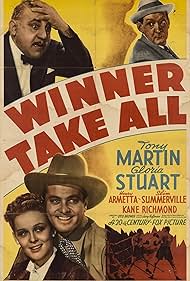 Gloria Stuart, Henry Armetta, Tony Martin, and Slim Summerville in Winner Take All (1939)