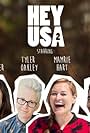 Flula Borg, Colleen Ballinger, Mamrie Hart, Jenna Marbles, Tyler Oakley, and Kingsley in HeyUSA (2014)