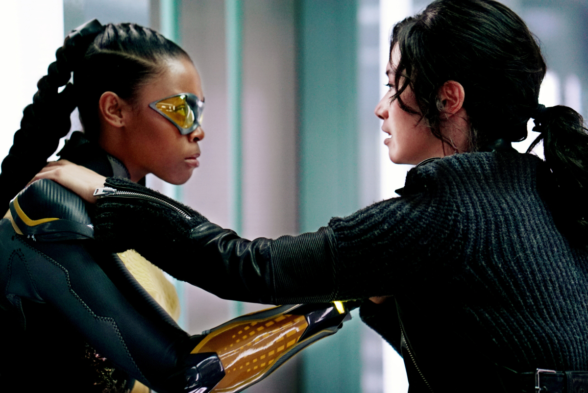 Chantal Thuy and Nafessa Williams in Black Lightning (2018)