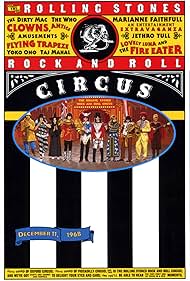 Mick Jagger, Eric Clapton, John Lennon, Marianne Faithfull, Brian Jones, Yoko Ono, Keith Richards, Pete Townshend, Charlie Watts, and Bill Wyman in The Rolling Stones Rock and Roll Circus (1996)