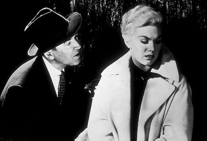 "Vertigo," James Stewart and Kim Novak. 1958 Paramount