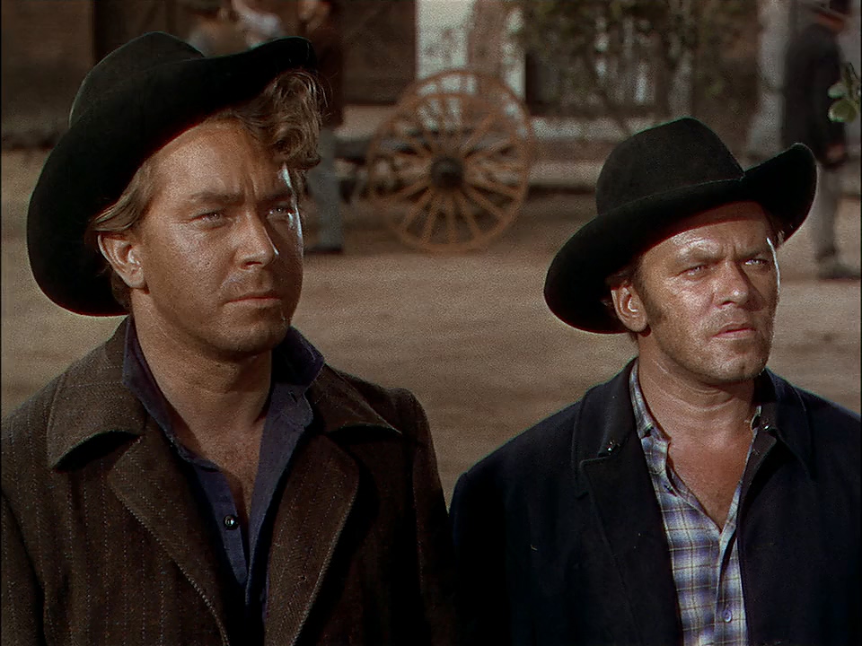 Mikel Conrad and William 'Bill' Phillips in The Man from Colorado (1948)