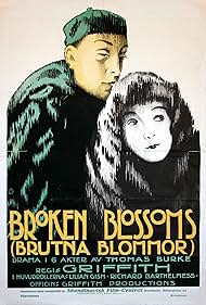 Lillian Gish and Richard Barthelmess in Broken Blossoms or The Yellow Man and the Girl (1919)