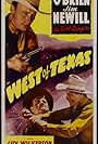 Victor Cox, James Newill, and Dave O'Brien in West of Texas (1943)