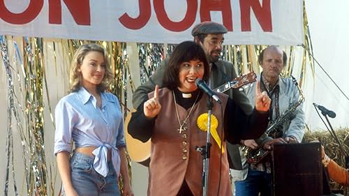 Kylie Minogue, Dawn French, Roger Lloyd Pack, and Philip Whitchurch in The Vicar of Dibley (1994)