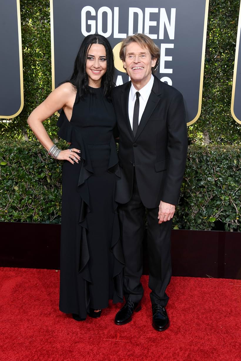 Willem Dafoe and Giada Colagrande at an event for 2019 Golden Globe Awards (2019)