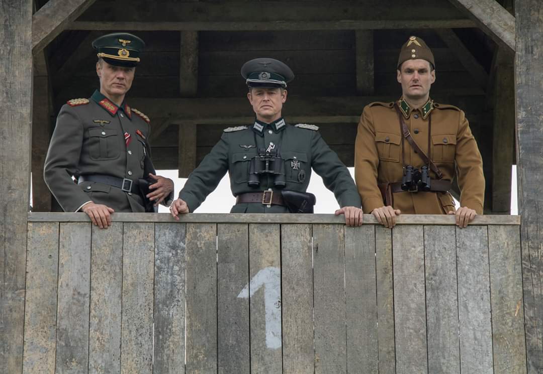 Caspar Phillipson, Markus Gertken, and Philippe Reinhardt in The Match (2020)