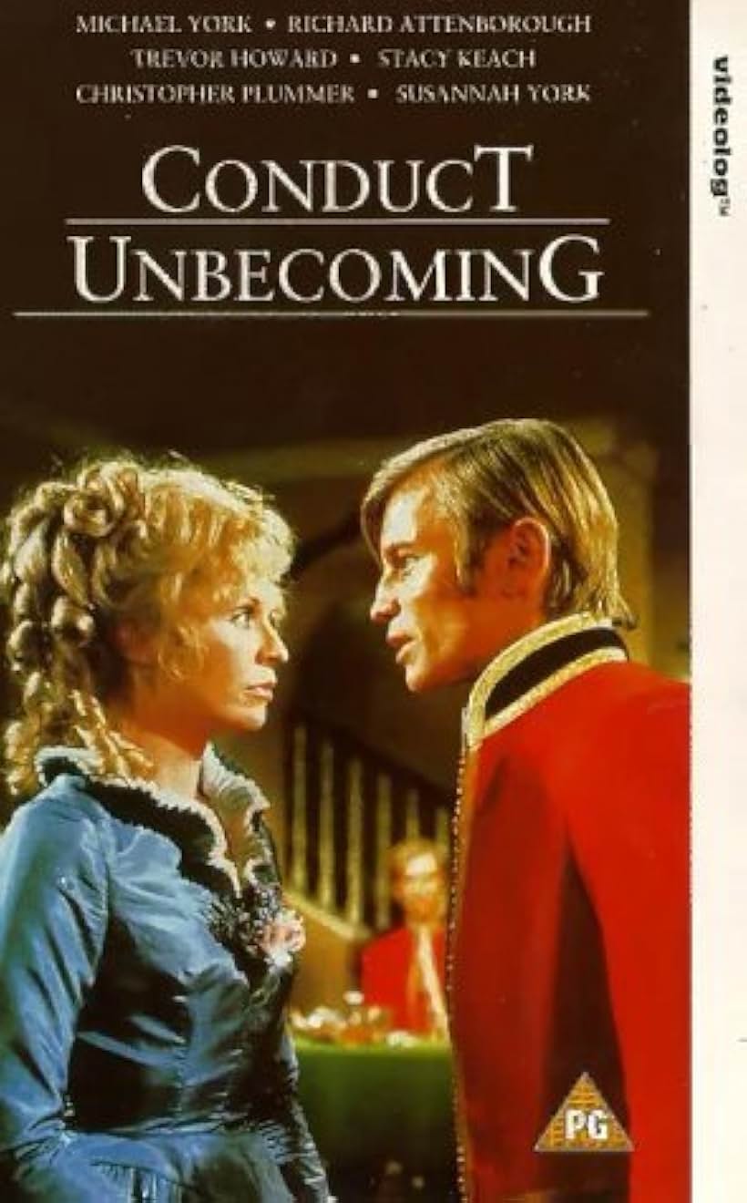 Michael York and Susannah York in Conduct Unbecoming (1975)