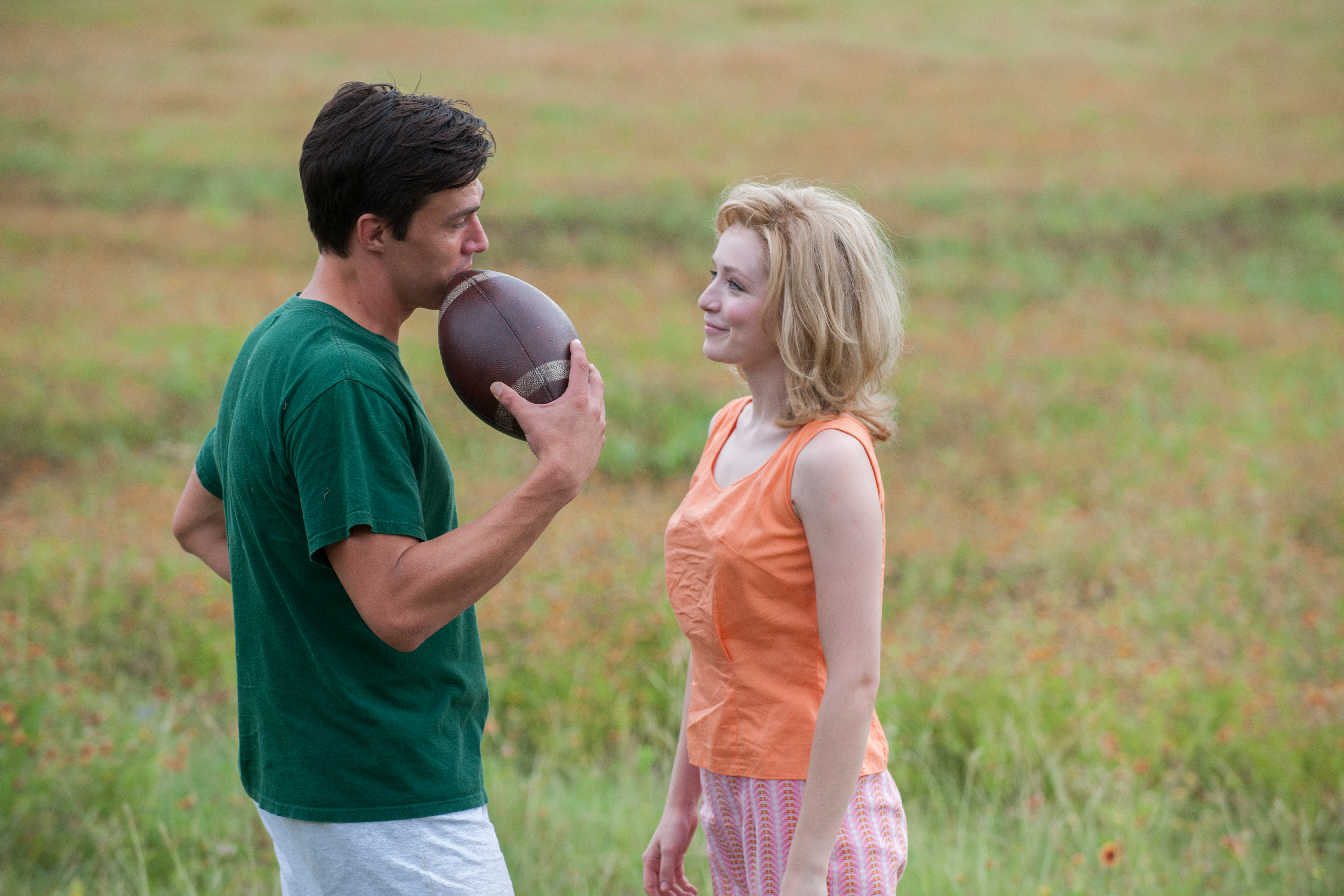 Sarah Bolger and Finn Wittrock in My All-American (2015)