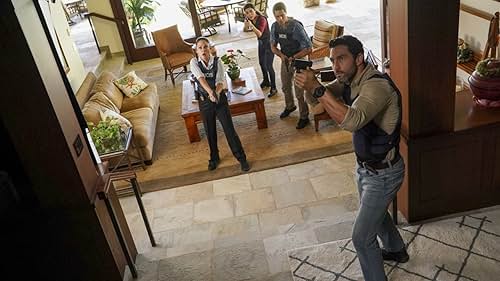 Vanessa Lachey, Noah Mills, Yasmine Al-Bustami, and Alex Tarrant in NCIS: Hawai'i (2021)