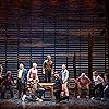 Joel Hatch, Astrid Van Wieren, Jim Walton, Caesar Samayoa, Tony LePage, Paul Whitty, De'Lon Grant, Petrina Bromley, Jenn Colella, Emily Walton, Sharon Wheatley, and Q. Smith in Come from Away (2021)