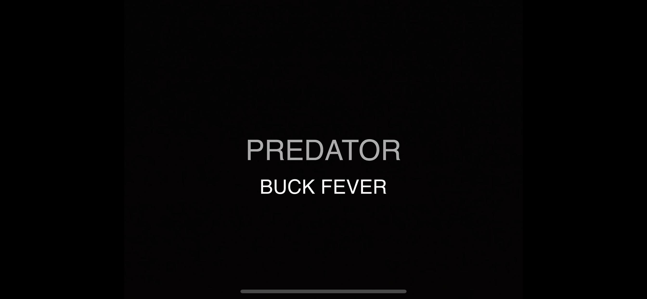 Predator: Buck Fever (2020)