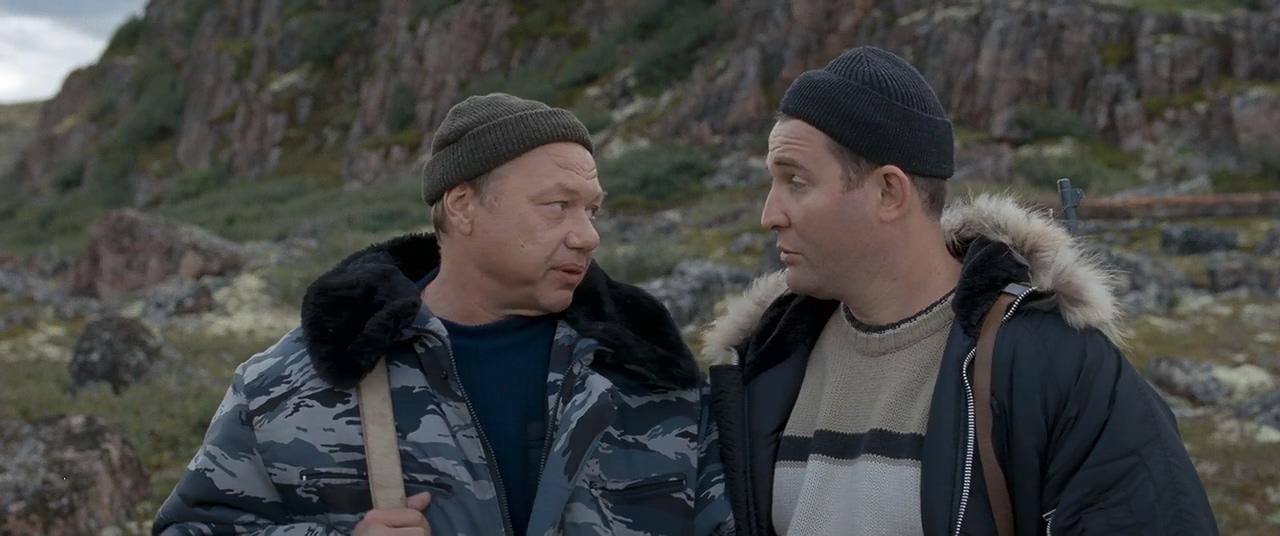 Sergey Bachurskiy and Aleksey Rozin in Leviafan (2014)