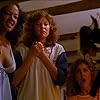 Andree Honore, Michele Michaels, and Gina Smika Hunter in The Slumber Party Massacre (1982)