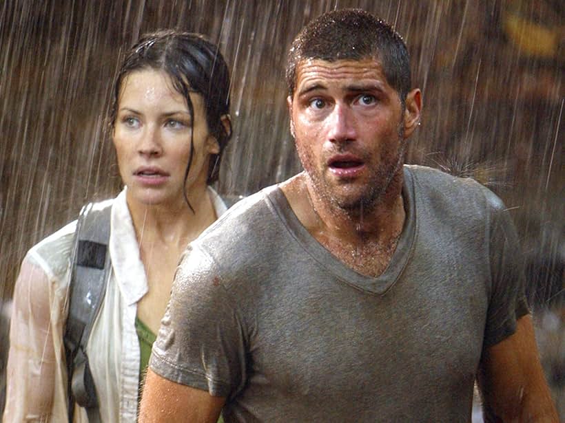 Matthew Fox and Evangeline Lilly in Mất Tích (2004)