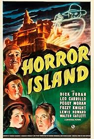 Leo Carrillo, Dick Foran, Fuzzy Knight, and Peggy Moran in Horror Island (1941)