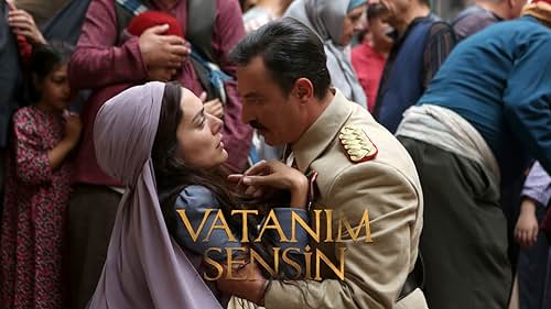 Bergüzar Korel and Onur Saylak in Vatanim Sensin (2016)