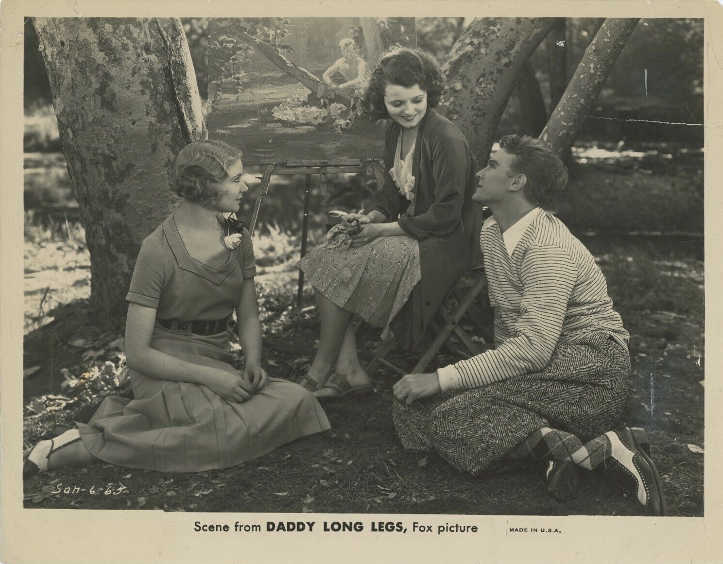 John Arledge, Janet Gaynor, and Una Merkel in Daddy Long Legs (1931)