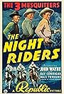 John Wayne, Ray Corrigan, and Max Terhune in The Night Riders (1939)