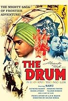 Valerie Hobson, Roger Livesey, and Sabu in The Drum (1938)