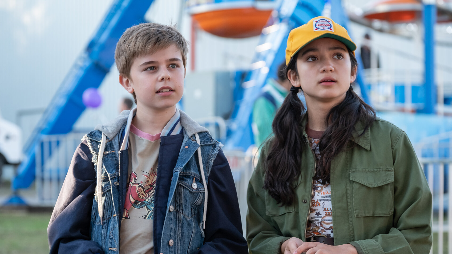 Alexander Elliot and Riley O'Donnell in The Hardy Boys (2020)