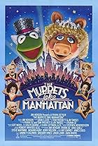 Frank Oz, Dabney Coleman, Jim Henson, Joan Rivers, Gregory Hines, Art Carney, James Coco, and Linda Lavin in Đại Nhạc Hội Rối Tới Manhattan (1984)