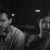 Supriya Choudhury and Niranjan Ray in Meghe Dhaka Tara (1960)