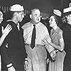 Jerry Lewis, Mary Murphy, Don Wilson, and Irene Martin in Sailor Beware (1952)