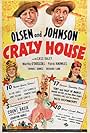 Cass Daley, Chic Johnson, Martha O'Driscoll, and Ole Olsen in Crazy House (1943)