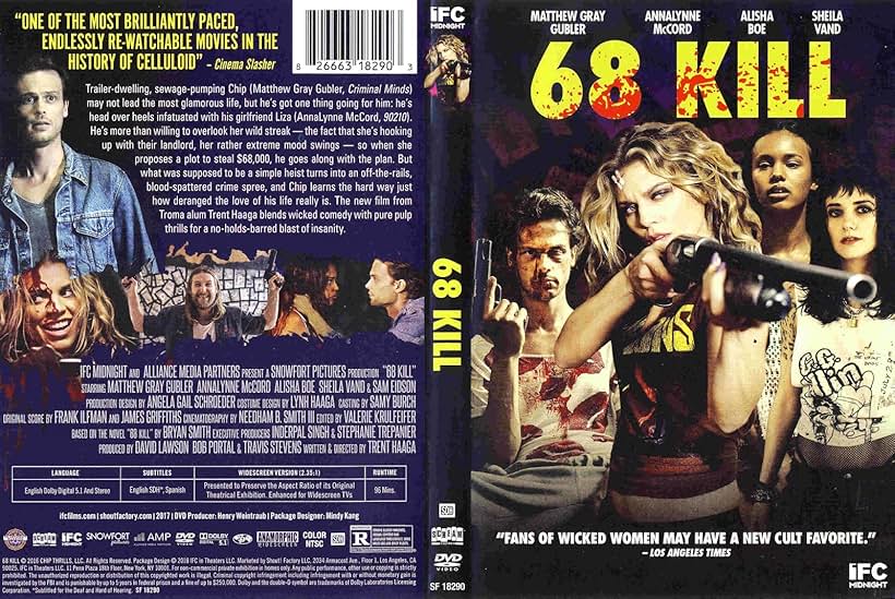 Matthew Gray Gubler, AnnaLynne McCord, Eric Podnar, Sheila Vand, and Alisha Boe in 68 Kill (2017)