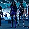 Anna Diop, Damaris Lewis, Ryan Potter, and Joshua Orpin in Titans (2018)