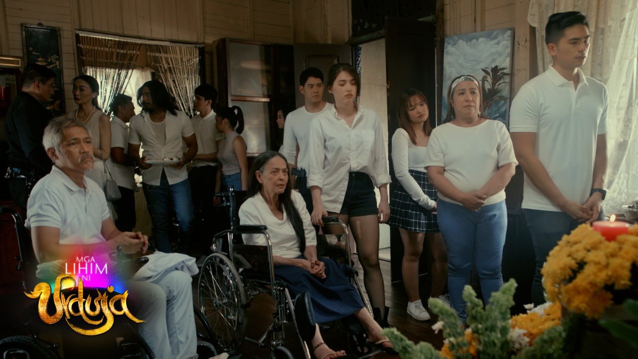 Gina Pareño, Mosang, Rolando Inocencio, Kylie Padilla, Jeric Gonzales, Manolo Pedrosa, and Melbelline Caluag in Mga lihim ni Urduja (2023)