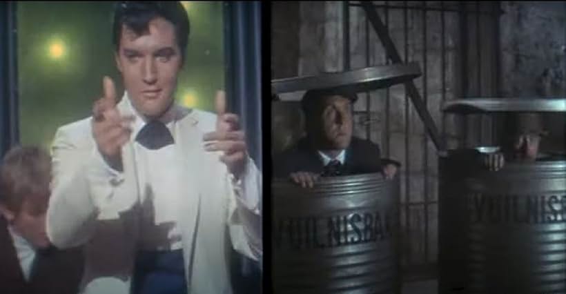 Elvis Presley and Norman Rossington in Double Trouble (1967)