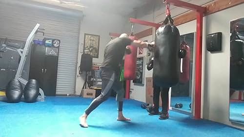 Marianobigdawg Kickboxing workout.