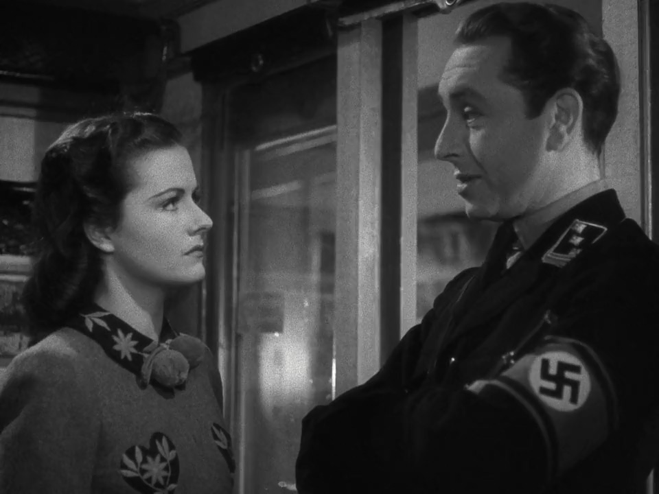 Paul Henreid and Margaret Lockwood in Night Train to Munich (1940)