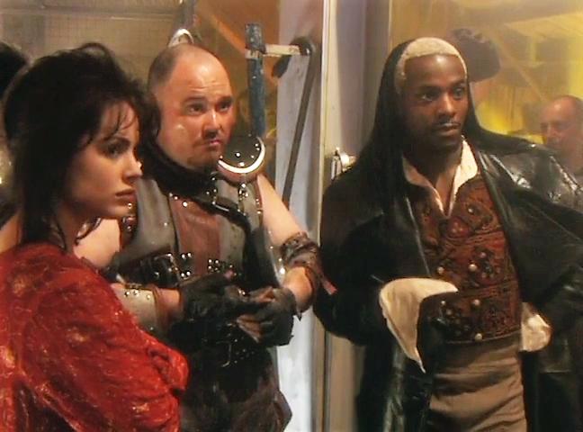 Laura Fraser, Nick Holder, and Paterson Joseph in Neverwhere (1996)