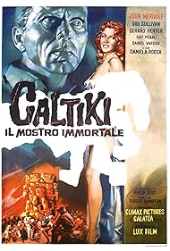 John Merivale and Daniela Rocca in Caltiki il mostro immortale (1959)