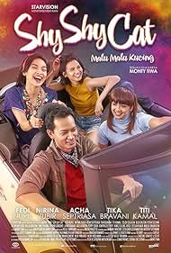 Nirina Zubir, Fedi Nuril, Acha Septriasa, and Tika Bravani in Shy Shy Cat (2016)