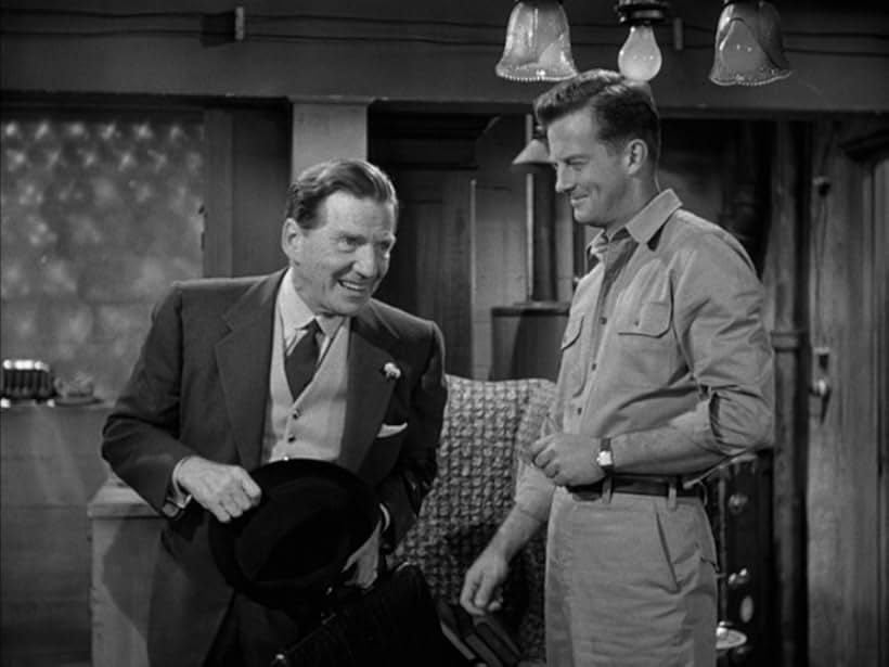 Frank Fay and William Lundigan in Love Nest (1951)