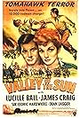 Lucille Ball, James Craig, and Dean Jagger in Valley of the Sun (1942)