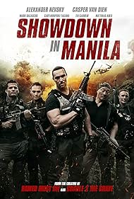 Casper Van Dien, Mark Dacascos, Olivier Gruner, Cary-Hiroyuki Tagawa, and Alexander Nevsky in Showdown in Manila (2016)