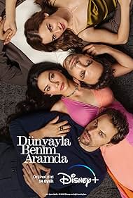 Hafsanur Sancaktutan, Bugra Gülsoy, Metin Akdülger, and Demet Özdemir in Dünyayla Benim Aramda (2022)