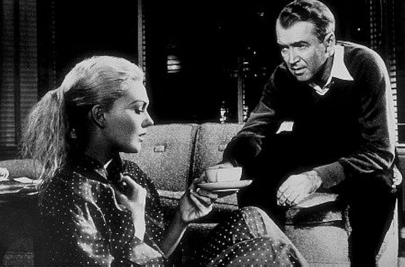 "Vertigo," Kim Novak and James Stewart. 1958 Paramount