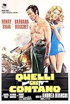 Barbara Bouchet and Henry Silva in Quelli che contano (1974)