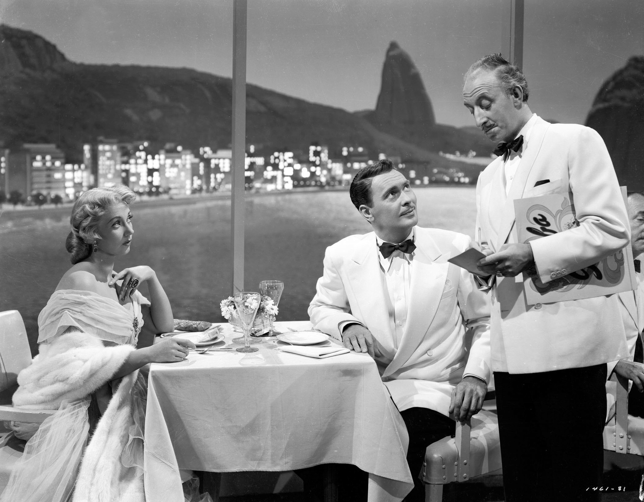 Sig Arno, Ann Sothern, and Barry Sullivan in Nancy Goes to Rio (1950)