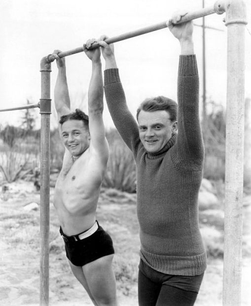 James Cagney and Harvey Parry