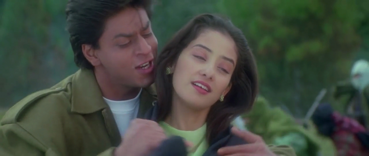 Shah Rukh Khan and Manisha Koirala in Dil Se.. (1998)