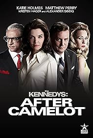 Matthew Perry, Katie Holmes, Alexander Siddig, and Kristen Hager in The Kennedys After Camelot (2017)