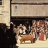 Brenda Blethyn, Keira Knightley, Rosamund Pike, Jay Simpson, and Talulah Riley in Pride & Prejudice (2005)