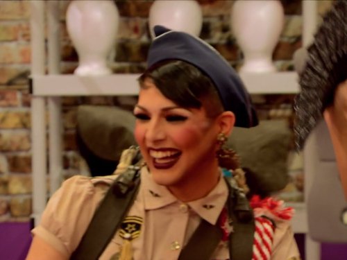 Jason Carrión in RuPaul's Drag Race (2009)